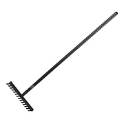 Грабли Finland (1705-Ч) металлические 14 зубьев 1350 мм витые Грабли Finland (1705-Ч) металлические 14 зубьев 1350 мм витые