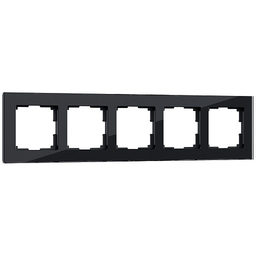 Рамка Werkel Favorit пятиместная черная (a051437) Рамка Werkel Favorit пятиместная черная (a051437)