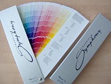 Веер колеровочный Тиккурила Симфония (I и II opus) комплект