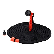 Шланг поливочный 1/2-3/4 15 м двухслойный MasterProf растягивающийся с коннектором и распылителем 5 режимов (ДС.070851) Шланг поливочный 1/2-3/4 15 м двухслойный MasterProf растягивающийся с коннектором и распылителем 5 режимов (ДС.070851)