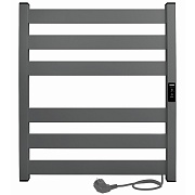 Полотенцесушитель электрический Indigo Oktava Slim 5 600х530 мм 70 Вт с терморегулятором серый