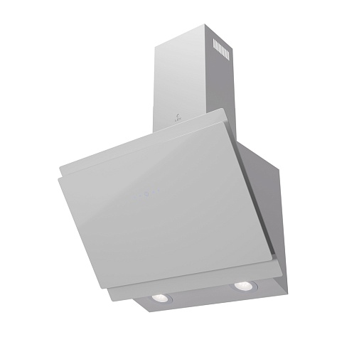 Кухонная вытяжка наклонная Lex Furia 600 White 60 см белая