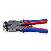 Пресс-клещи Knipex для обжима RJ разъемов 8P8C/6P4C/6P4C/6P2C/4P4C (KN-975112)