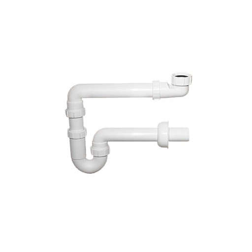 Сифон для мойки McAlpine 1 1/2х40 мм со смещением без выпуска с соединением 40 мм (MRSK14-HCLI) Сифон для мойки McAlpine 1 1/2х40 мм со смещением без выпуска с соединением 40 мм (MRSK14-HCLI)