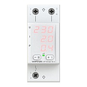 Реле напряжения модульное Welrok VIP-50 red 220 В 50 А тип AC цифровое