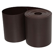 Лента для забора Протэкт 19 см х 25 м коричневая