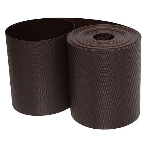 Лента для забора Протэкт 19 см х 25 м коричневая