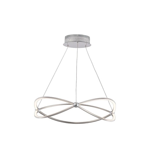 Светильник светодиодный подвесной Maytoni Weave 3000К 45 Вт 12 кв.м никель IP20 (MOD062PL-L45CH3K)