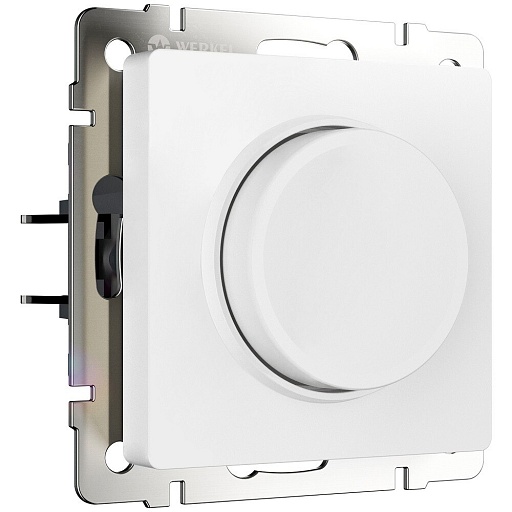 Диммер Werkel встраиваемый белый матовый поворотно-нажимной (a062403) Диммер Werkel встраиваемый белый матовый поворотно-нажимной (a062403)