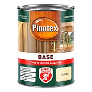 Антисептик Pinotex Base грунтовочный для дерева бесцветный 0,9 л