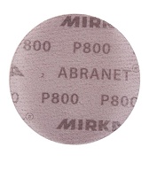 Диск шлифовальный Mirka Abranet d150 мм P800 на липучку сетчатая основа (5 шт.) Диск шлифовальный Mirka Abranet d150 мм P800 на липучку сетчатая основа (5 шт.)
