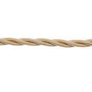 Провод Bironi витой 3х1,5 песочное золото (50 м)
