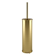 Ершик для унитаза WasserKraft напольный металл/пластик золото (K-1027BG)