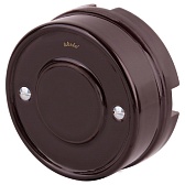 Коробка распределительная Werkel Ретро накладная коричневая (a051059)