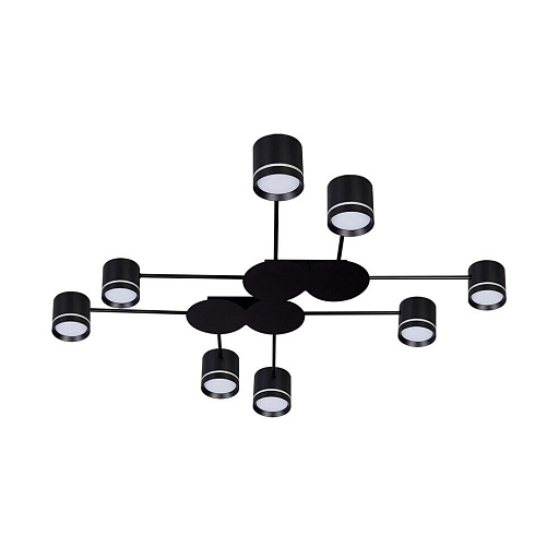 Люстра потолочная Arte Lamp Legacy GX53 96 Вт 16 кв.м (A8024PL-8BK)