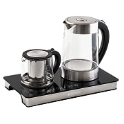 Чайный набор электрический Kitfort КТ-635 1,7 л черный