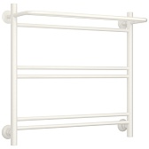 Полотенцесушитель водяной Сунержа ВСП-51П 600х600 мм лесенка с полкой белый