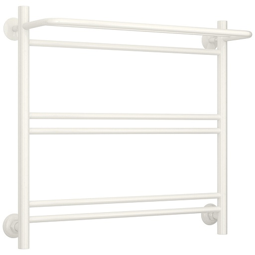 Полотенцесушитель водяной Сунержа ВСП-51П 600х600 мм лесенка с полкой белый