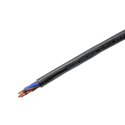 Кабель Камкабель КГтп-ХЛ 5х2,5 220 В (100 м)
