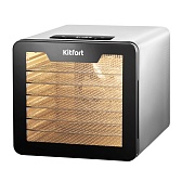 Сушилка для овощей и фруктов Kitfort КТ-4955 черная/серая