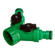 Разветвитель 3/4 для шланга Оазис пластиковая (012615) Разветвитель 3/4 для шланга Оазис пластиковая (012615)