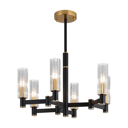 Люстра подвесная Freya Ambra E14 240 Вт 20 кв.м (FR5167PL-06B) Люстра подвесная Freya Ambra E14 240 Вт 20 кв.м (FR5167PL-06B)