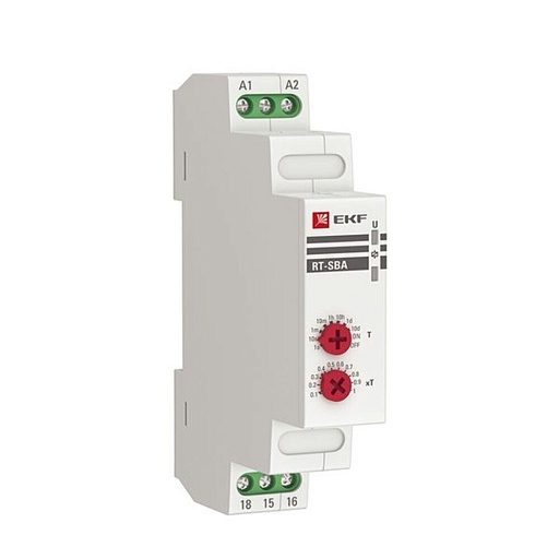 Реле времени EKF PROxima RT-SBA (rt-sba-12-240) 240 В 8 А тип AC/DC Реле времени EKF PROxima RT-SBA (rt-sba-12-240) 240 В 8 А тип AC/DC