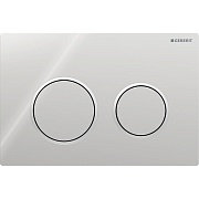 Клавиша смыва для инсталляций Geberit Omega хром глянецевый/матовый (115.085.KH.1)