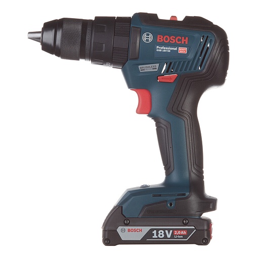 Дрель-шуруповерт аккумуляторная ударная Bosch GSB 18V-50 18 В 2 Ач (06019H5120) Дрель-шуруповерт аккумуляторная ударная Bosch GSB 18V-50 18 В 2 Ач (06019H5120)
