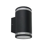 Светильник садово-парковый настенный Arte Lamp Nunki черный GX53 18 Вт IP65 (A1910AL-2BK)
