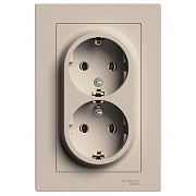 Розетка Systeme Electric AtlasDesign встраиваемая песочная (ATN001224) Розетка Systeme Electric AtlasDesign встраиваемая песочная (ATN001224)