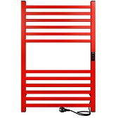 Полотенцесушитель электрический Indigo Attic 800х530 мм 90 Вт с терморегулятором красный Полотенцесушитель электрический Indigo Attic 800х530 мм 90 Вт с терморегулятором красный