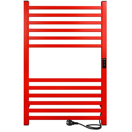 Полотенцесушитель электрический Indigo Attic 800х530 мм 90 Вт с терморегулятором красный Полотенцесушитель электрический Indigo Attic 800х530 мм 90 Вт с терморегулятором красный
