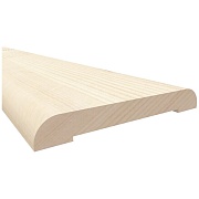 Наличник 90х12х2200 мм массив без покрытия прямой (1 шт.)