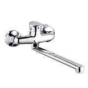 Смеситель для кухни РМС хром с поворотным изливом однорычажный (SL86-005) Смеситель для кухни РМС хром с поворотным изливом однорычажный (SL86-005)