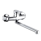 Смеситель для кухни РМС хром с поворотным изливом однорычажный (SL86-005) Смеситель для кухни РМС хром с поворотным изливом однорычажный (SL86-005)