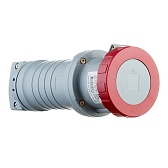 Розетка кабельная ABB 4125C6W прямая переносная с заземлением 3P+N+E 3 фазы 125 А 400 В IP67 с крышкой Розетка кабельная ABB 4125C6W прямая переносная с заземлением 3P+N+E 3 фазы 125 А 400 В IP67 с крышкой