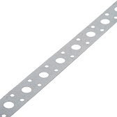 Лента крепежная перфорированная прямая 20х0,5 мм 25 м
