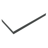Экран для поддона Good Door Stella ABS-акрил 120х80х10 см прямоугольник черный (ЭЛ00173/ЭЛ00398)