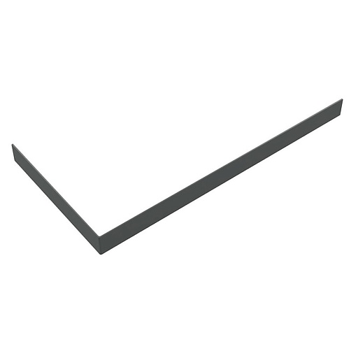 Экран для поддона Good Door Stella ABS-акрил 120х80х10 см прямоугольник черный (ЭЛ00173/ЭЛ00398)