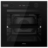 Духовой шкаф электрический встраиваемый Krona Nero max 60 BL/BL 595 мм черный Духовой шкаф электрический встраиваемый Krona Nero max 60 BL/BL 595 мм черный