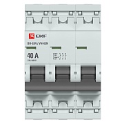 Выключатель нагрузки EKF PROxima ВН-63N 3Р 40А 400 В на DIN-рейку (S63340)
