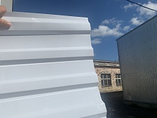 Профилированный поликарбонат SUNNEX МП-20 0,8 мм белый