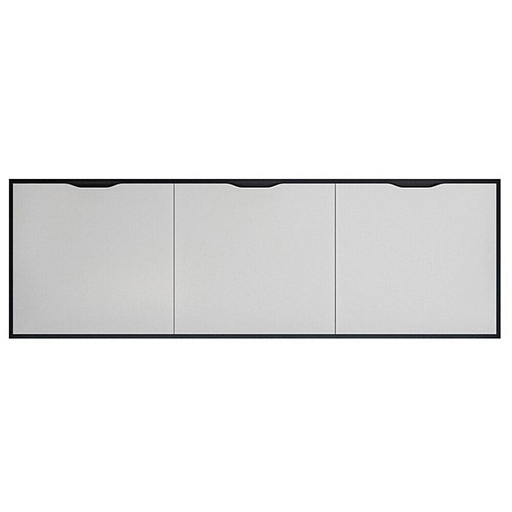 Экран для ванны фронтальный 1Marka Grunge Loft МДФ 170х55 см белый откидной (GL170IceWhite)