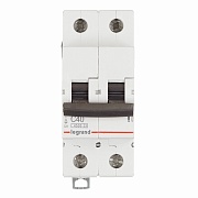 Автоматический выключатель модульный Legrand RX3 2P 40А тип C 4,5 кА 230/400 В (419701) Автоматический выключатель модульный Legrand RX3 2P 40А тип C 4,5 кА 230/400 В (419701)