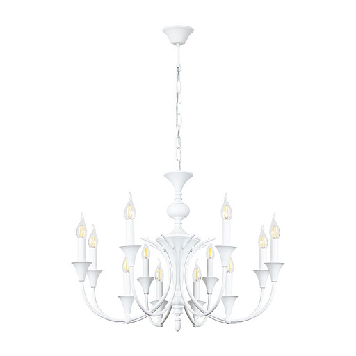 Люстра подвесная Arte Lamp Collinetta E14 480 Вт 8 кв.м (A4094LM-12WH)