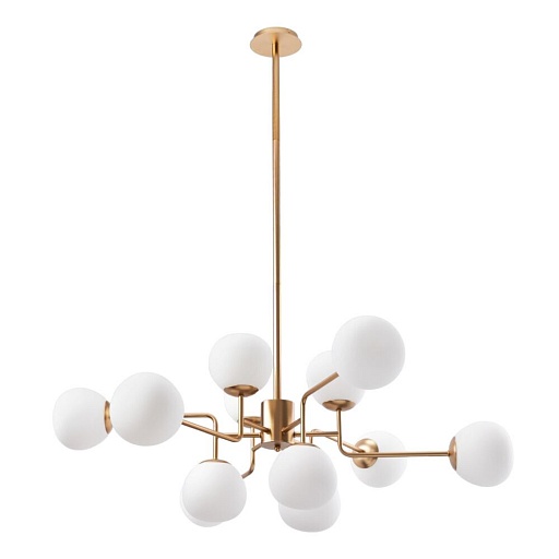 Люстра подвесная Maytoni Erich E14 480 Вт 36 кв.м (MOD221-PL-12-G)