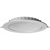 Светильник встраиваемый светодиодный белый 24 Вт 4000К IP44 Онлайт Downlight (90490) Светильник встраиваемый светодиодный белый 24 Вт 4000К IP44 Онлайт Downlight (90490)