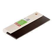 Шпатель для затирания швов Wenzo 200 мм резиновый с деревянной ручкой (777226) Шпатель для затирания швов Wenzo 200 мм резиновый с деревянной ручкой (777226)