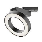 Светодиодный трековый светильник однофазный Maytoni Technical Rim Unity 3000К 12 Вт черный (TR044-1-12W4K-B) Светодиодный трековый светильник однофазный Maytoni Technical Rim Unity 3000К 12 Вт черный (TR044-1-12W4K-B)